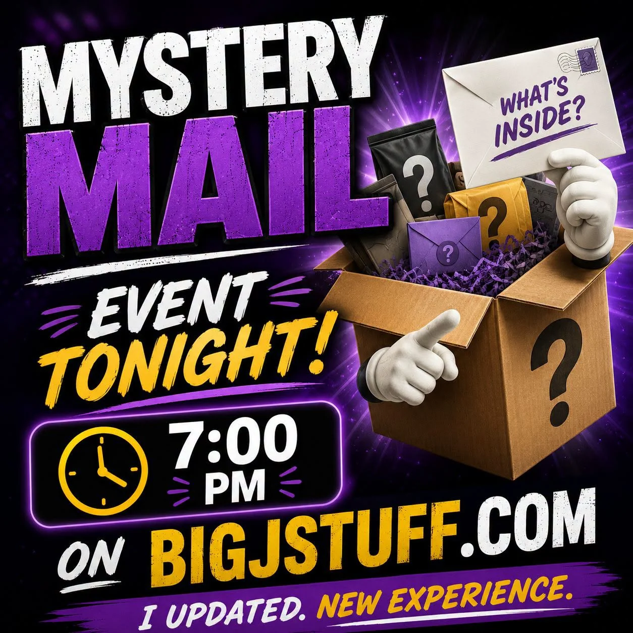 7pm!!! Tonight
