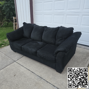 Black Couch Sofa